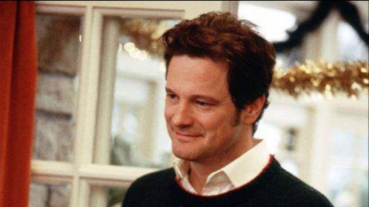 Colin Firth en 'Bridget Jones' con jersey feo navideño