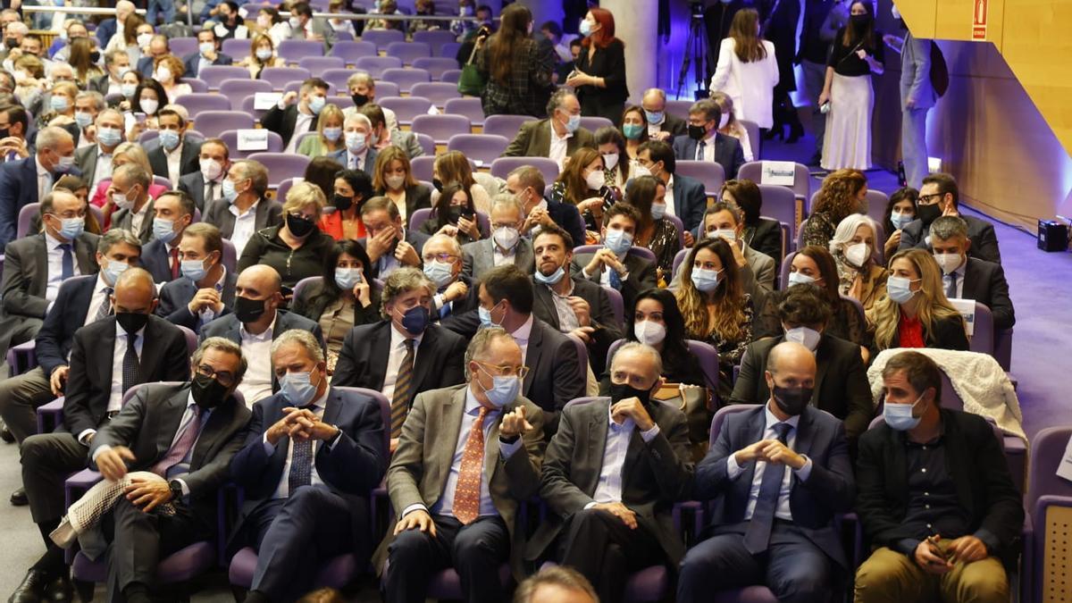 Todos los asistentes a la gala de los premios Levante-EMV-Prensa Ibérica 2021