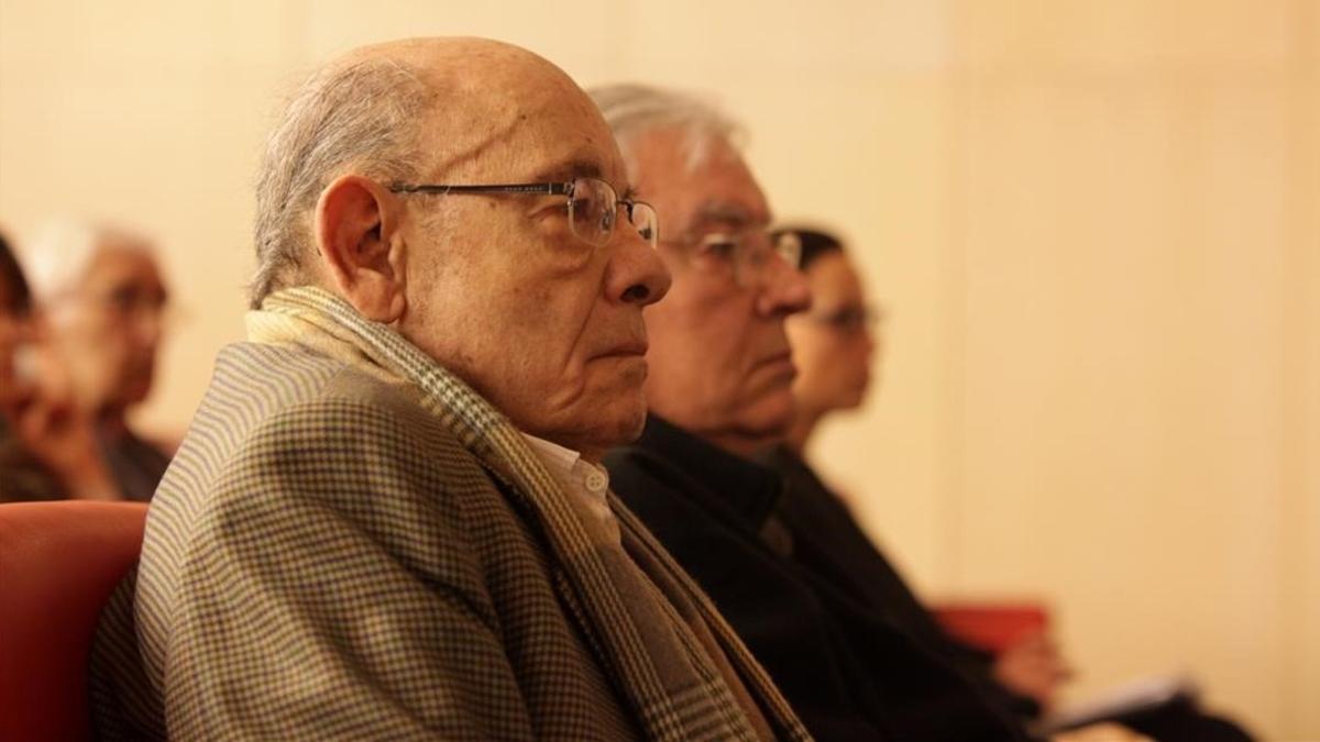Fèlix Millet y Jordi Montull, en el juicio del 'caso Palau', el pasado 1 de marzo