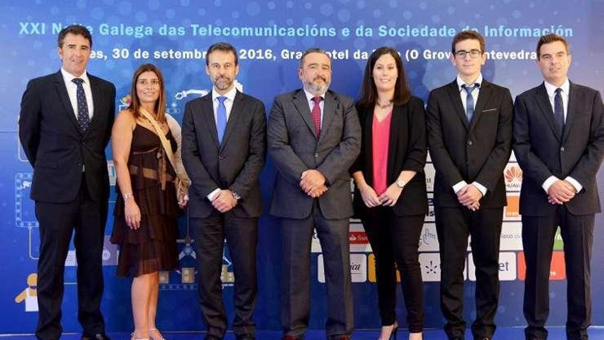 Ingenieros de telecomunicaciones de Galicia entregan sus galardones