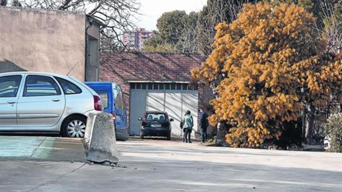 La casa en la que fue apaleada de muerte la anciana, en Cabanes, en febrero del 2014