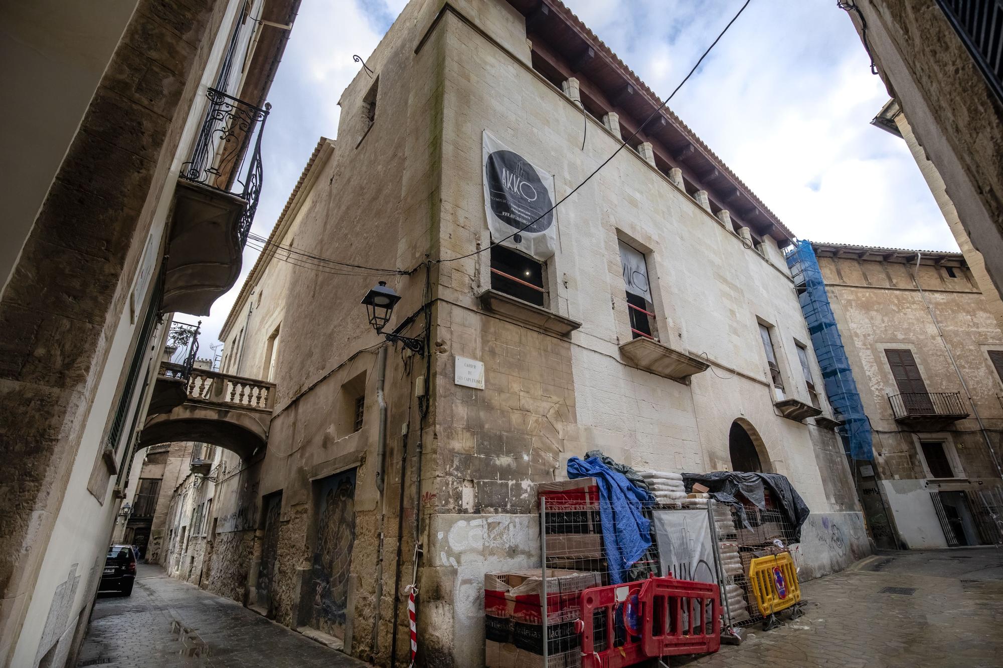 El Nobis Hotel Palma, en la calle de les Caputxines.