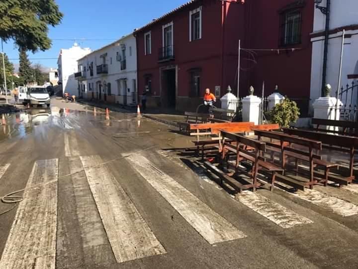 Consecuencias de la inundación de El Trapiche.