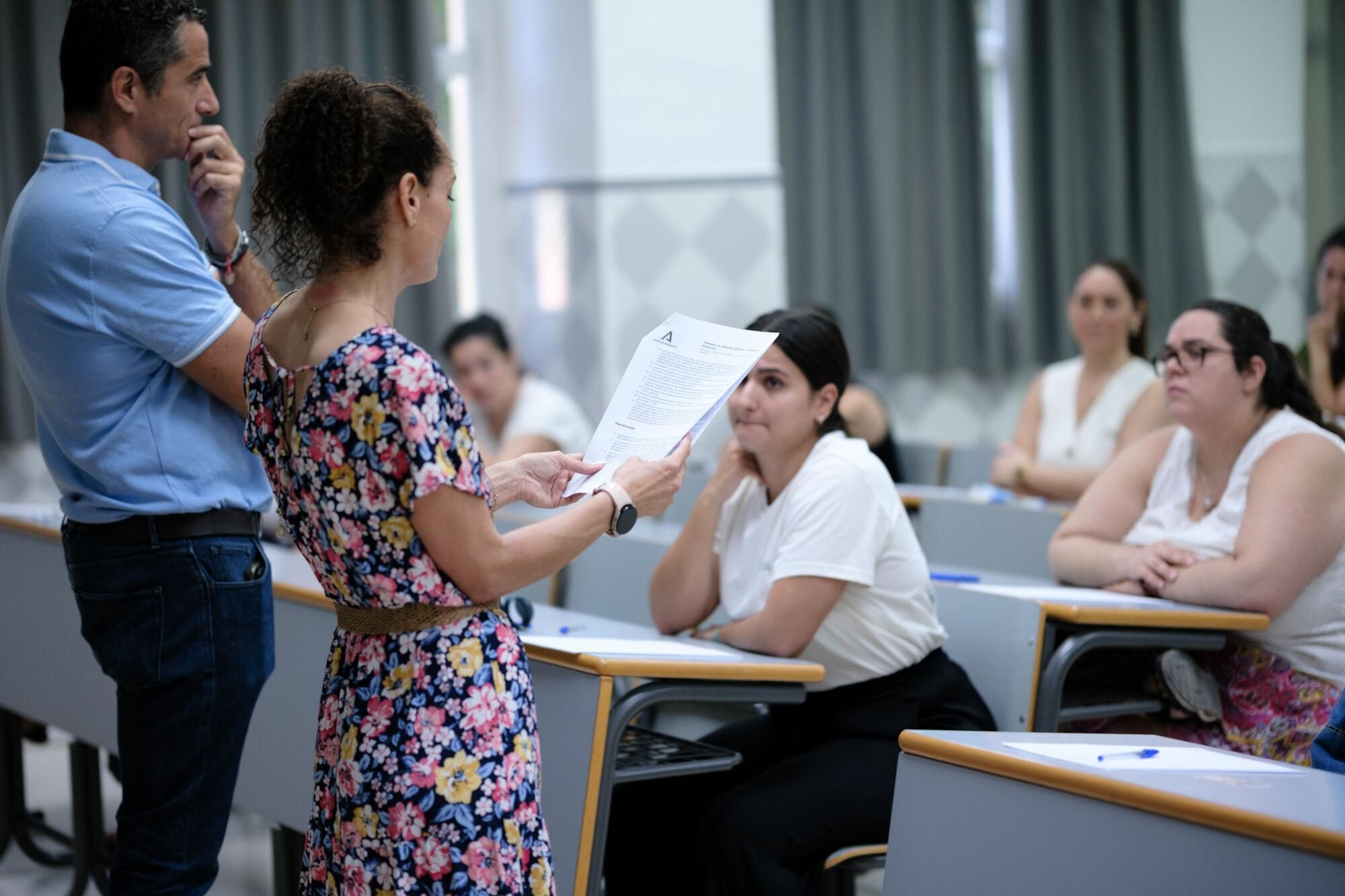 Pruebas correspondientes al proceso de concurso-oposición cuerpos docentes Andalucía