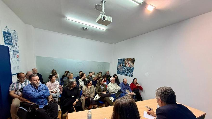 El PP local expone sus propuestas a 22 entidades sociales de Pontevedra