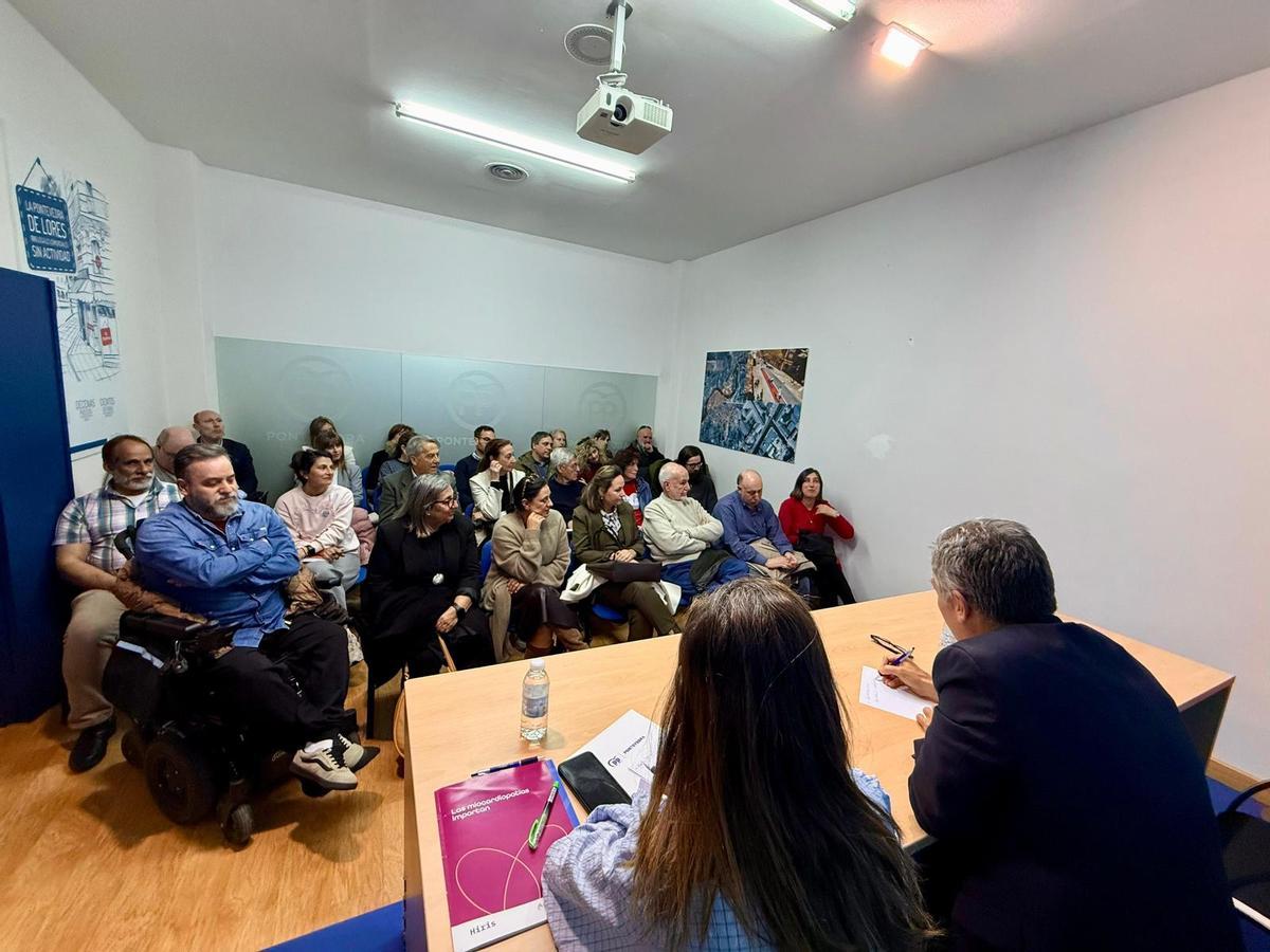 Reunión del PP con entidades sociales