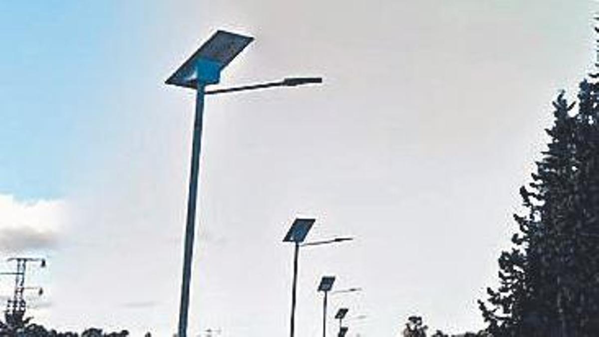 Farolas.