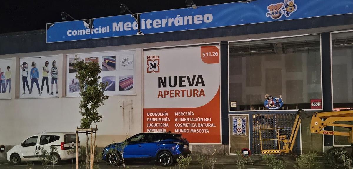La nueva tienda de Müller abrirá en noviembre de 2026