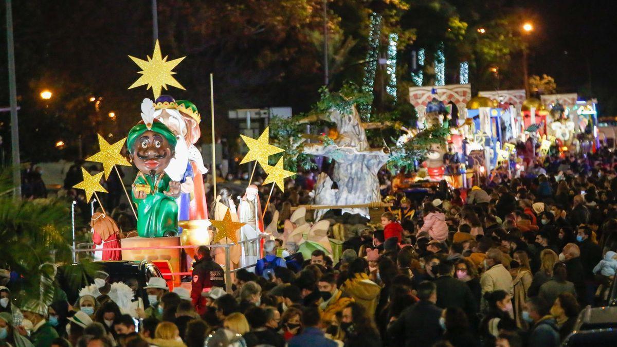 Desfile de la Cabalgata de Reyes Magos de Córdoba.