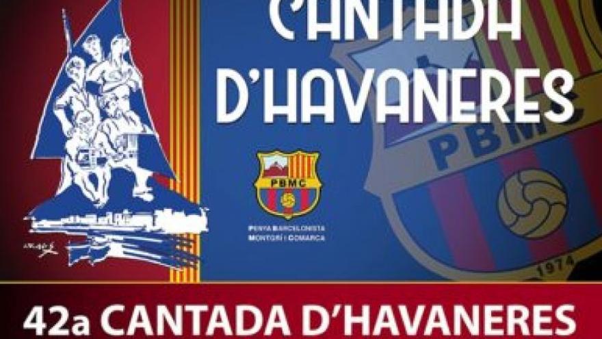 Cantada d&#039;Havaneres Penya Barcelonista Montgrí i Comarca