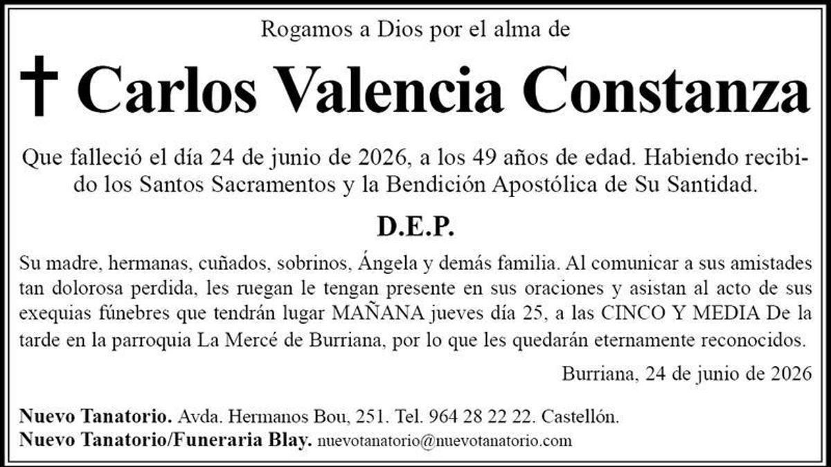 Carlos Valencia Constanza