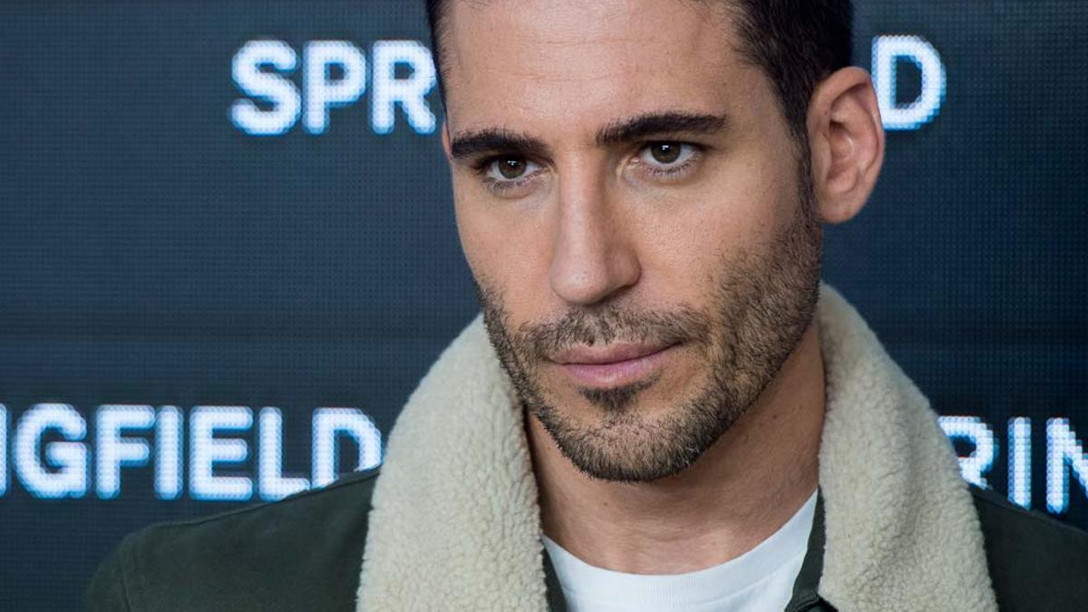 Miguel Ángel Silvestre, presenta su corto para Springfield en Madrid