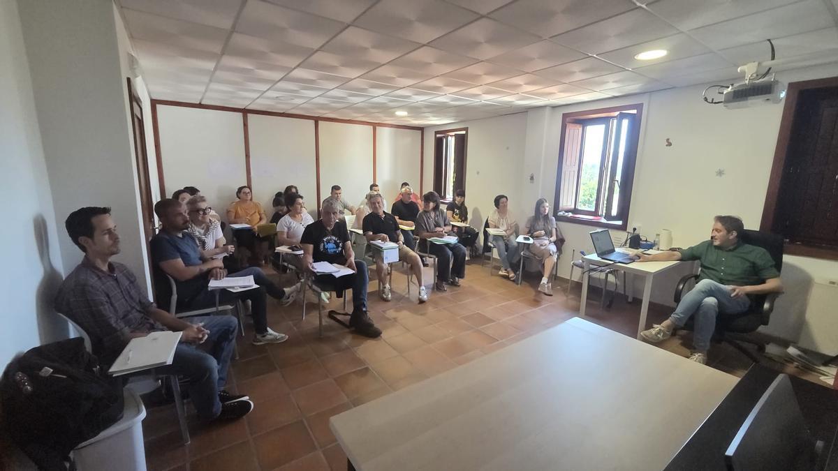 Participantes en el curso