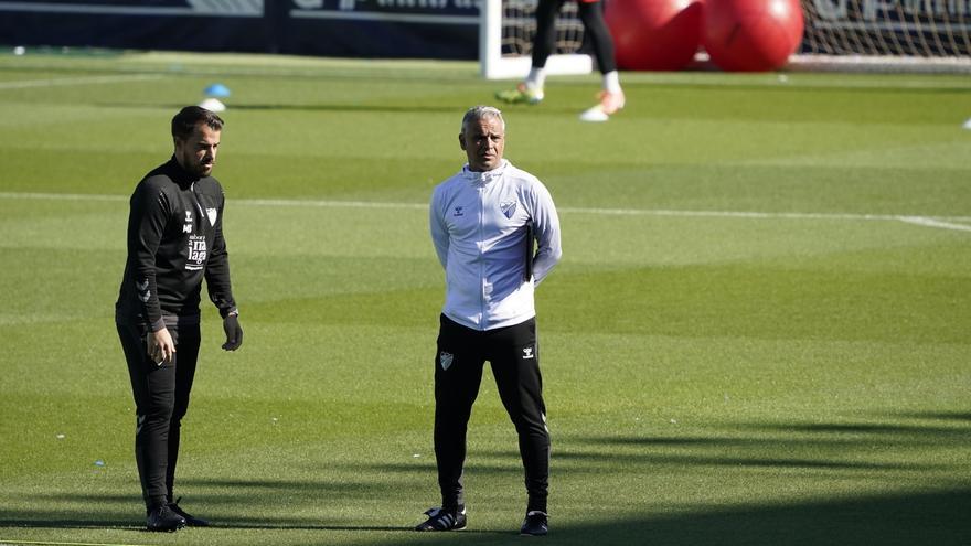 El Málaga CF regresa a los entrenamientos tras su victoria ante el Cartagena