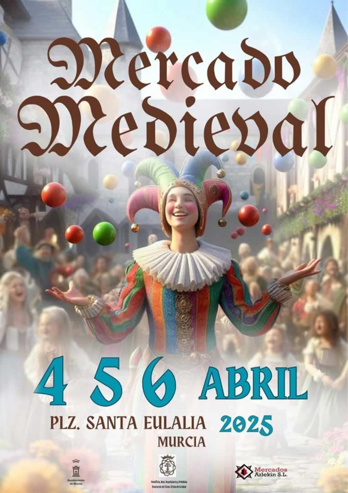 Cartel del Mercado Medieval de Santa Eulalia