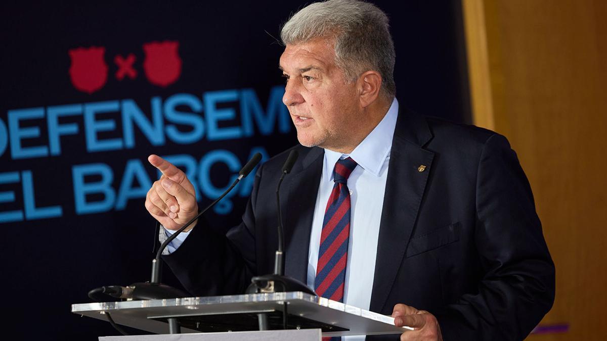 Laporta pide al Papa que bendiga el Spotify Camp Nou: "Estaríamos encantados que viniera"