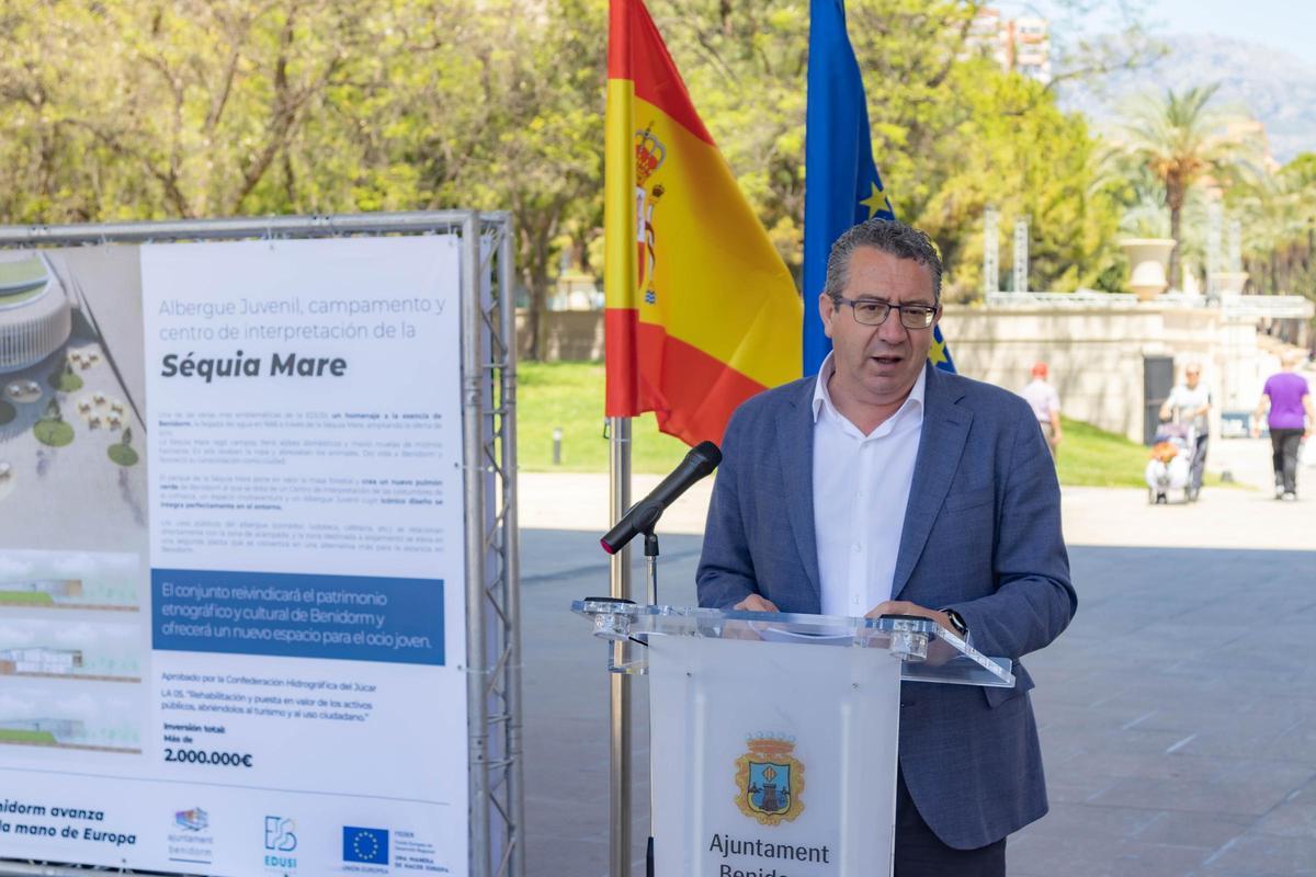 Toni Pérez, alcalde de Benidorm.