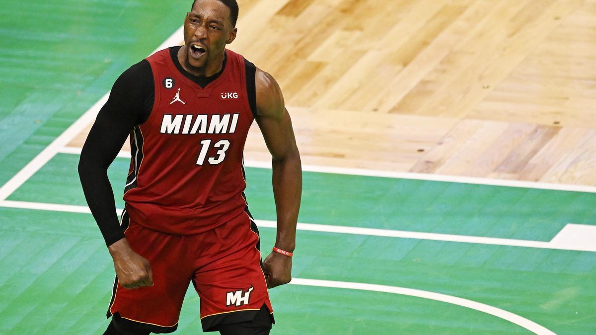 Bam Adebayo, en el segundo partido en Boston.