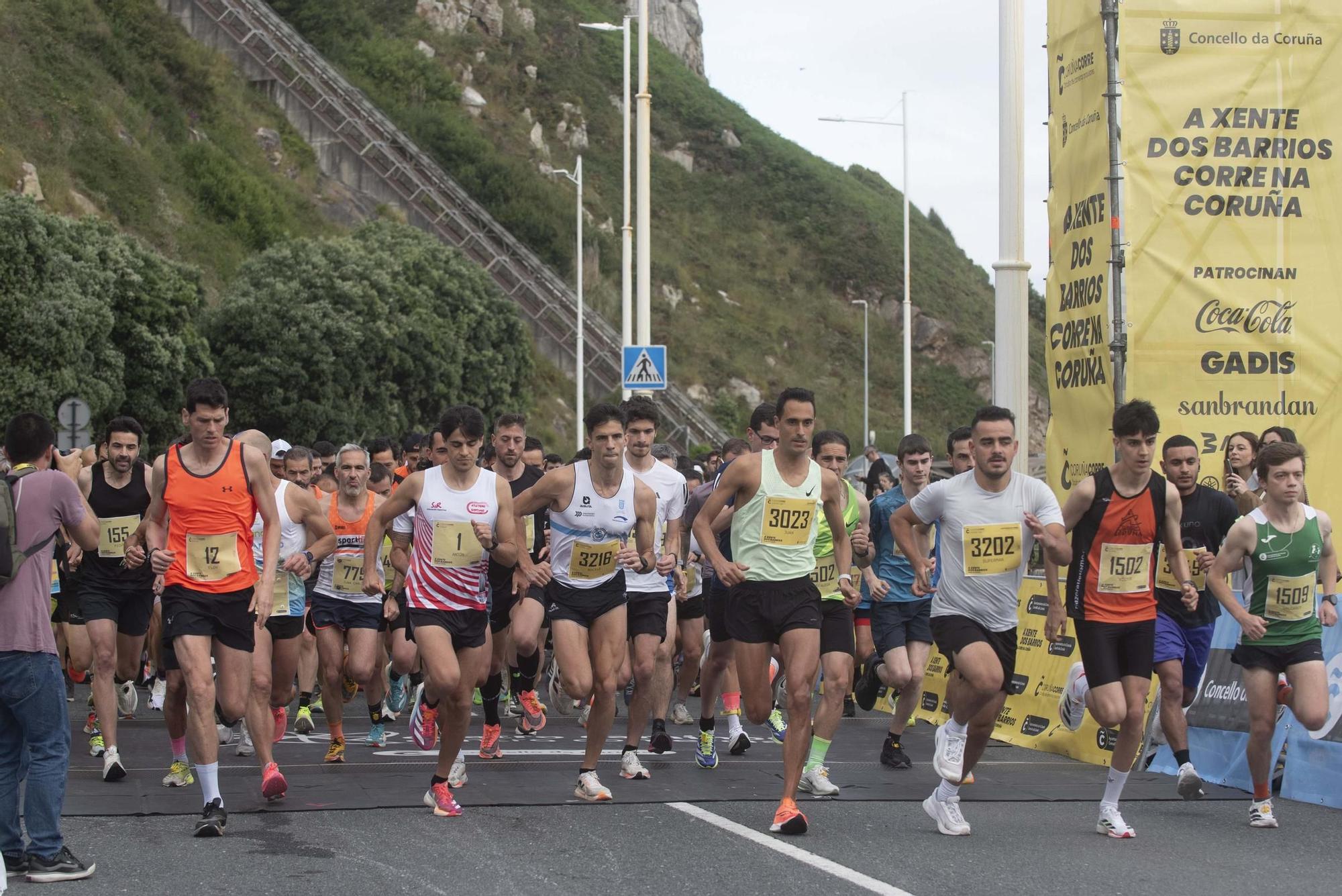 Pablo Bocelo y Vanessa Hervada ganan la carrera popular de Os Rosales