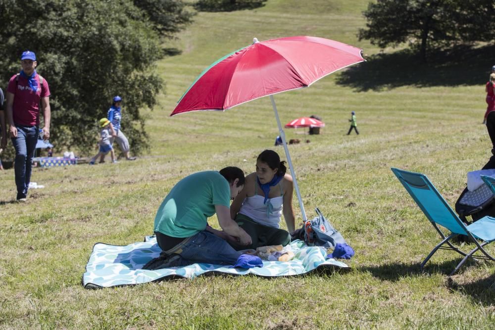 Jornada de sol y playa en Asturias