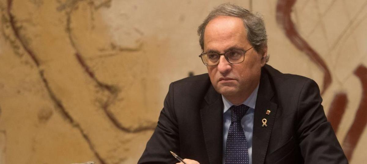 El presidente de la Generalitat, Quim Torra.