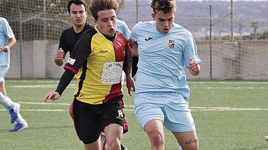 Partido de juveniles Ferriolense-Sporting Ciutat de Palma.