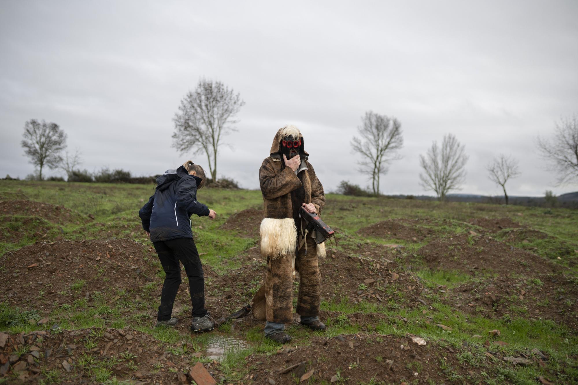 Mascaradas 2022: El caballico de Villarino Tras la Sierra