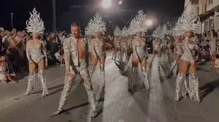 La Peña Pura Vida, en el Carnaval de Verano de Águilas