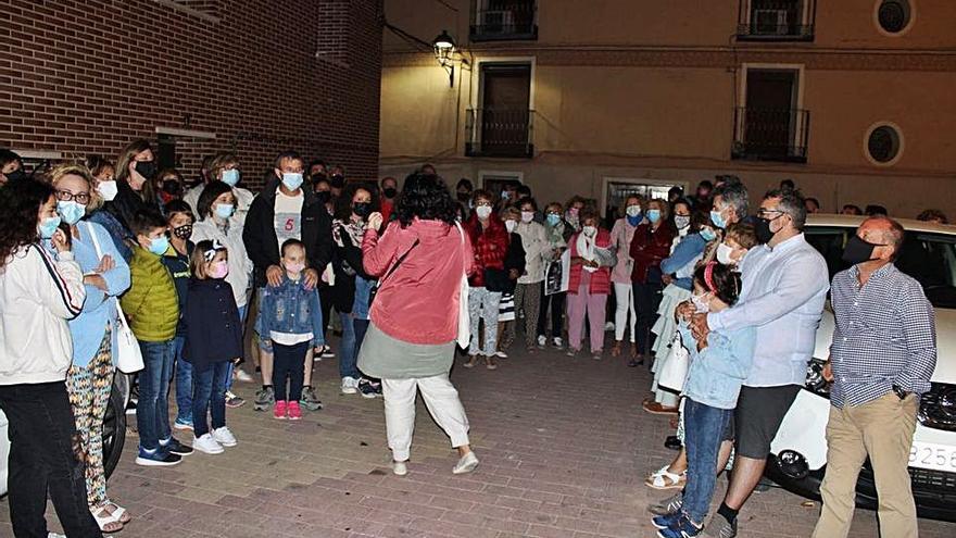 Visita guiada teatralizada ‘Fuendejalón Nocturno’ del 6 de agosto. | SERVICIO ESPECIAL