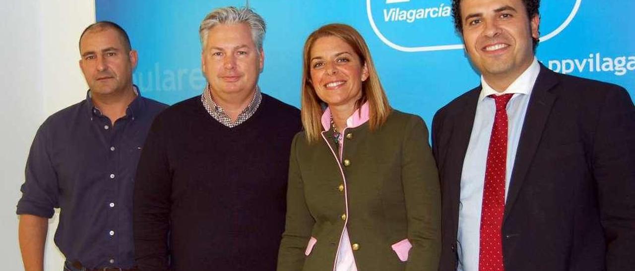 Daniel Agrelo, Stefan Bauer, Arantxa Rey y Miguel Ángel García. //