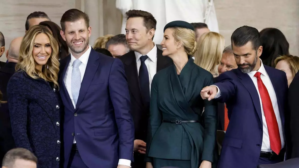 Los hijos de Trump invierten en empresas beneficiadas con contratos de la administración del padre