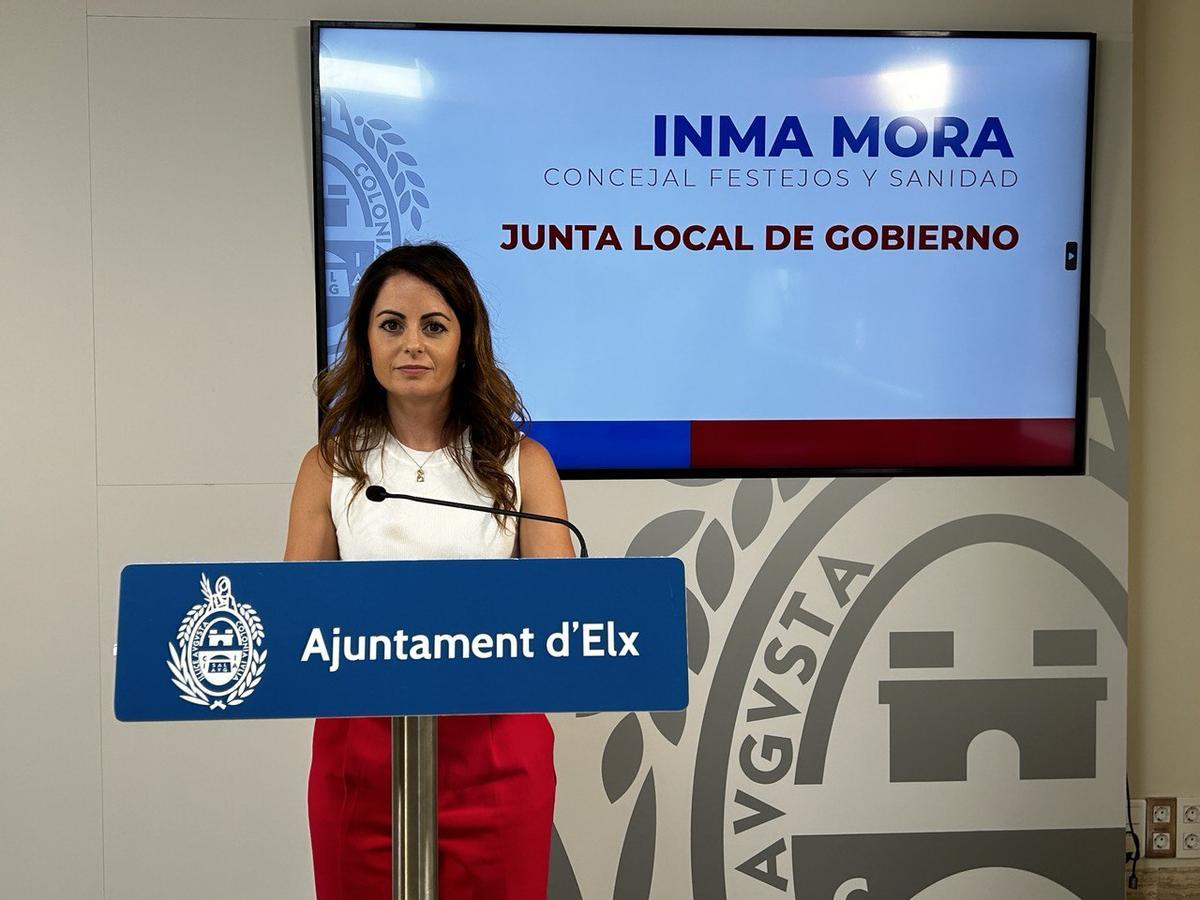 La portavoz de la junta de gobierno, Inma Mora