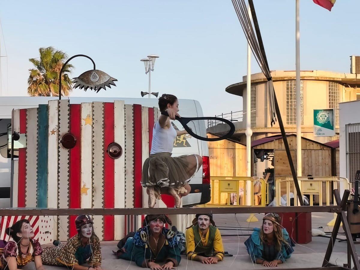 Espectáculo de 'Troupe Malabó', la compañía que dirigirá el festival.