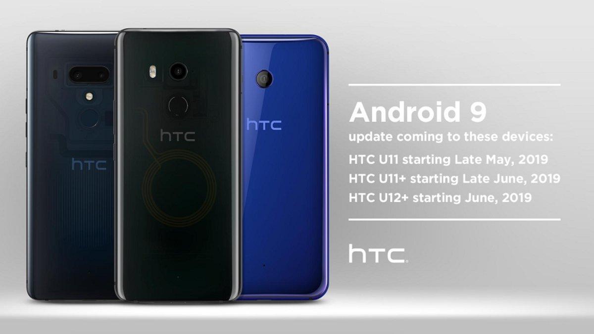 HTC se pasa a Android 9 Pie