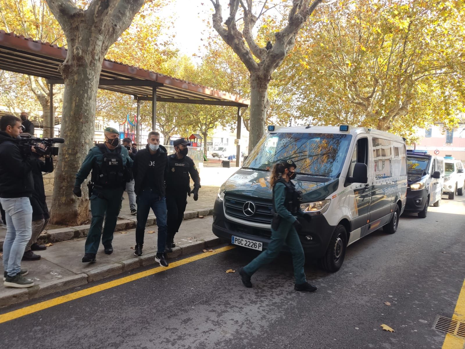 Detienen en sa Pobla a cuatro marroquíes fugados del avión en Son Sant Joan