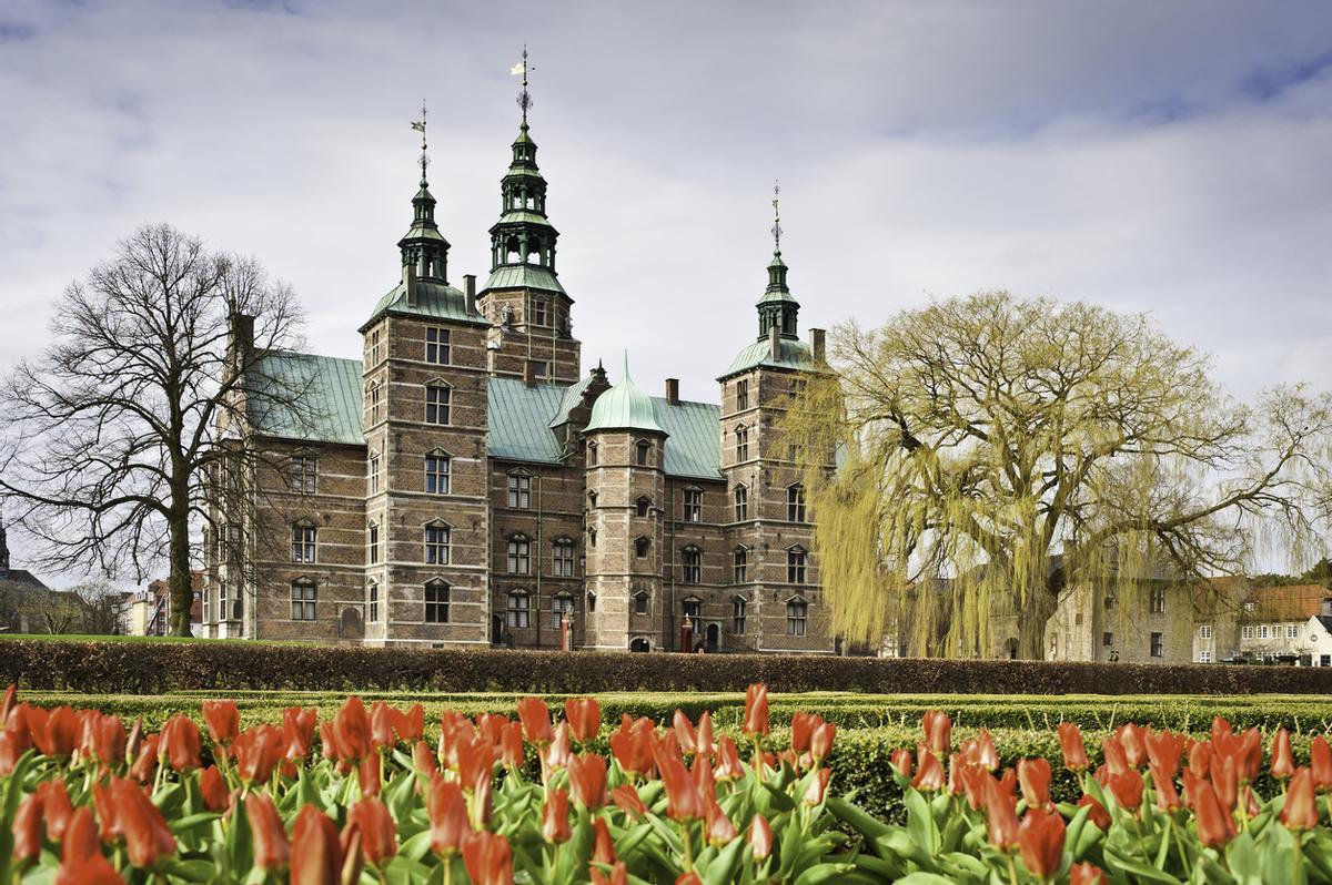 El Palacio de Rosenborg fue la residencia real hasta 1710