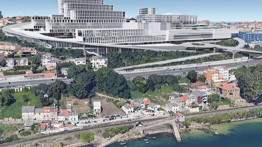 Transportes autoriza los nuevos accesos al Hospital de A Coruña y la cesión de la avenida de A Pasaxe