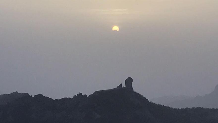 El eclipse solar en Gran Canaria