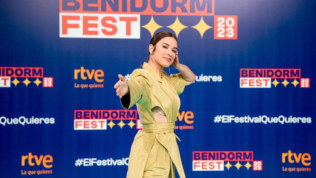 Archivo - La cantante Blanca Paloma posa en el photocall de la presentación de las 18 canciones que competirán en el Benidorm Fest 2023