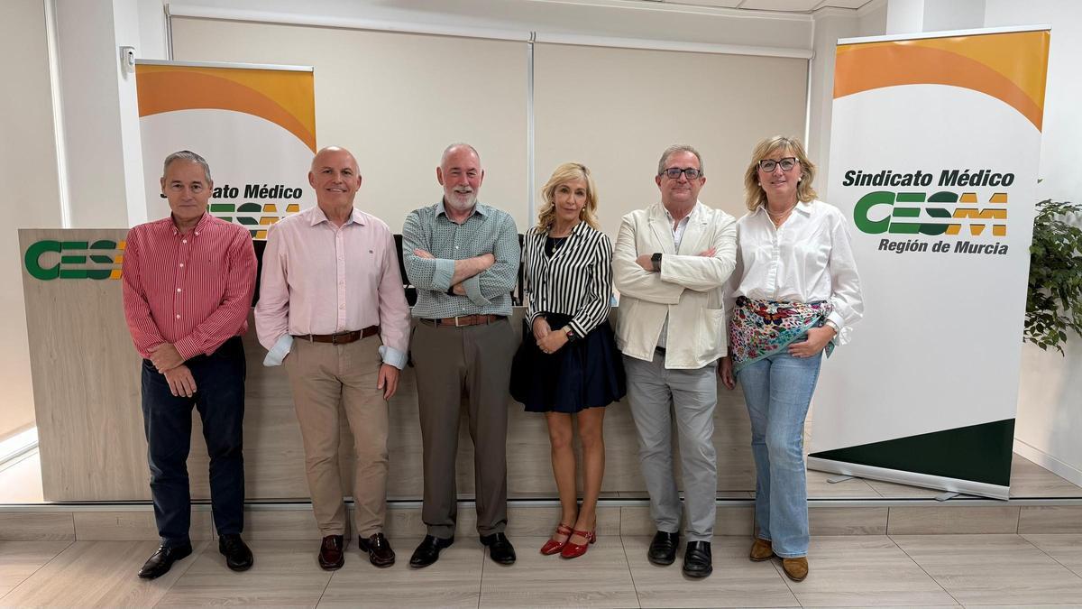 Nueva directiva del Sindicato Médico en la Región de Murcia.