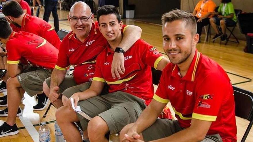 Jorge Borba (Mideba), feliz tras estar con la selección