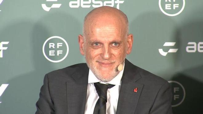 Tebas: “Yo sé mucho de frames por Real Madrid TV, antes no sabía tanto”