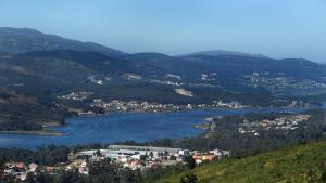 RIO ULLA A SU PASO POR EL CONCELLO DE CATOIRA, DESDE EL MONTE XIABRE