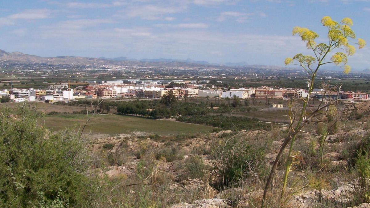 Una vista de Albatera, en Alicante.