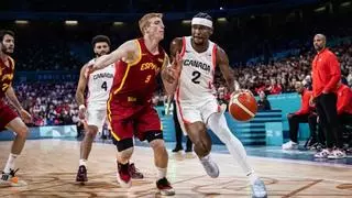 Baloncesto en los Juegos Olímpicos: España - Canadá, en imágenes