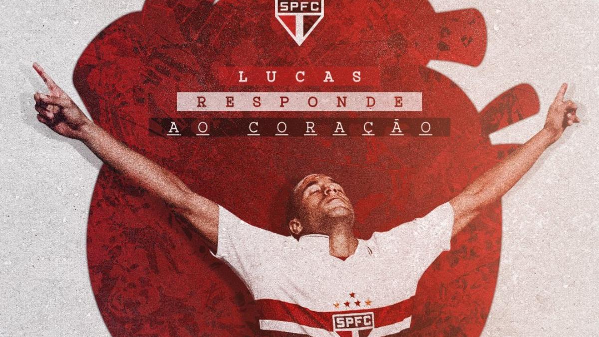 Lucas Moura, del Sao Paulo