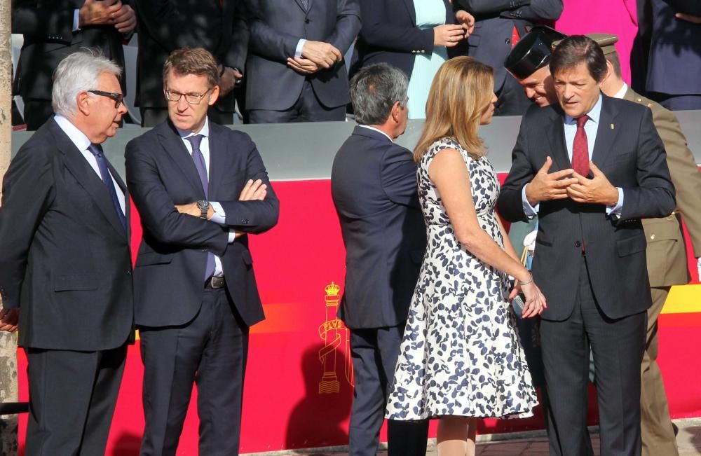 Presencia asturiana en el desfile del Día de la Hispanidad