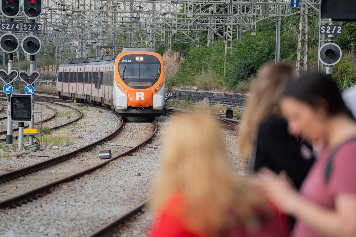Un tren de Rodalies