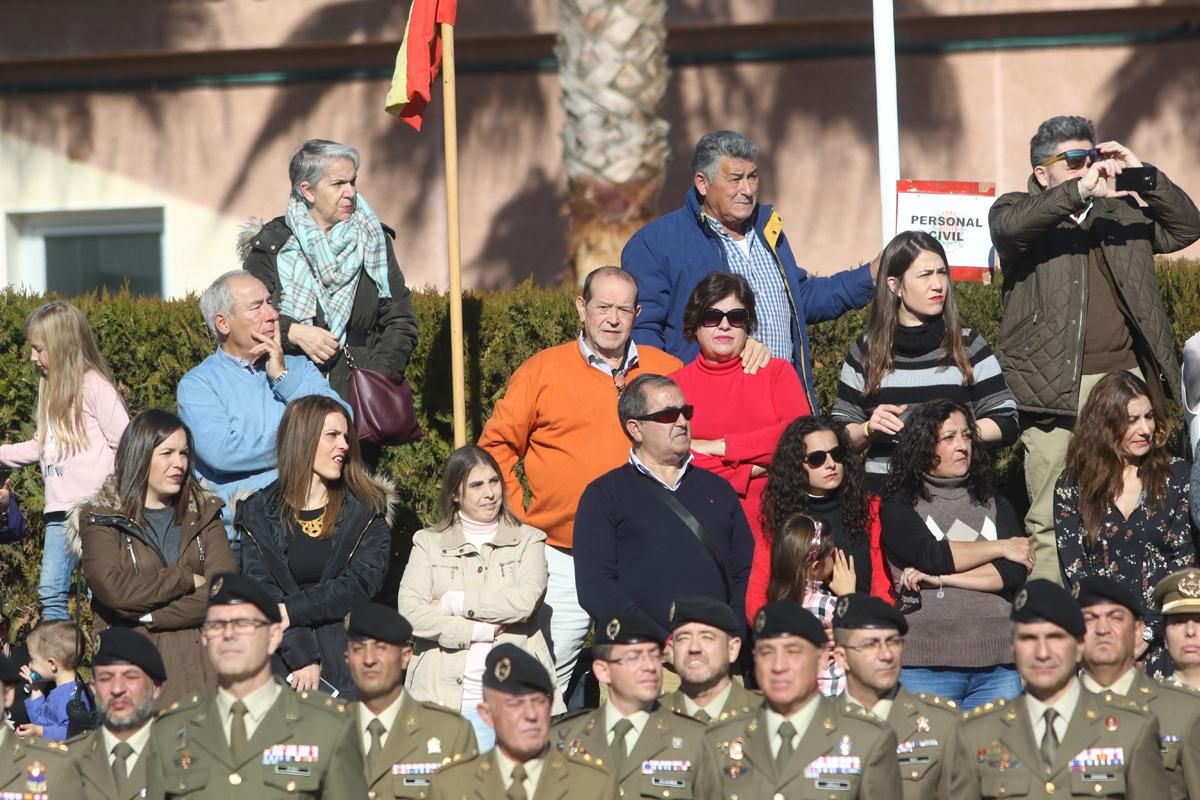 Parada militar de la Brigada Guzmán el Bueno X en Cerro Muriano