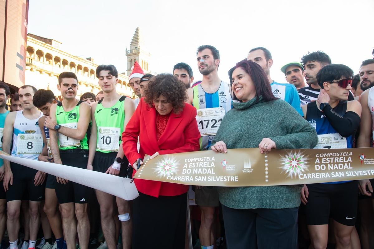 Gran ambiente en la San Silvestre de Santiago